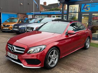 Mercedes-Benz C Class 2.0 C200 AMG Line (Premium) Saloon 4dr Petrol 7G-Tronic+ Euro 6 