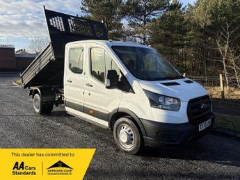 Ford Transit 2.0 350 EcoBlue Leader Tipper Double Cab 4dr Diesel Manual RWD L