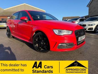 Audi A3 2.0 TDI S line Sportback S Tronic quattro Euro 6 (s/s) 5dr
