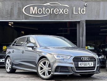 Audi A3 1.6 TDI 30 S line Sportback S Tronic Euro 6 (s/s) 5dr