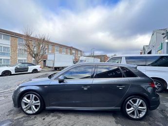 Audi A3 1.6 TDI 30 S line Sportback S Tronic Euro 6 (s/s) 5dr