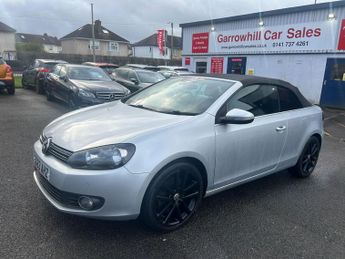 Volkswagen Golf TDi 2.0 TDI BlueMotion Tech GT Cabriolet Euro 5 (s/s) 2dr