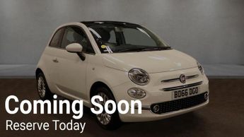 Fiat 500 1.2 Lounge Euro 6 (s/s) 3dr
