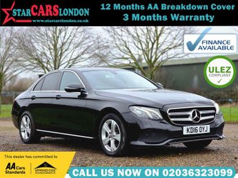 Mercedes E Class 2.0 E220d SE G-Tronic+ Euro 6 (s/s) 4dr