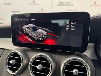 Mercedes-Benz C Class 2.0 C220d AMG Line (Premium) G-Tronic+ Euro 6 (s/s) 2dr