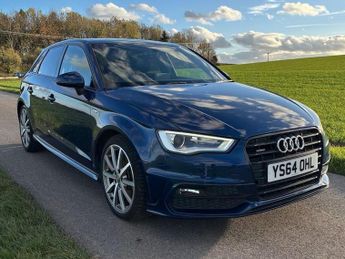 Audi A3 2.0 TDI S line Sportback S Tronic quattro Euro 6 (s/s) 5dr