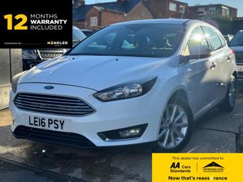 Ford Focus 1.6 Titanium Hatchback 5dr Petrol Powershift Euro 6 (125 ps)