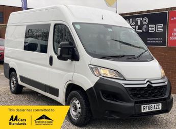 Citroen Relay 2.0 BlueHDi 35 Enterprise Ready To Run Crew Van 5dr Diesel Manua