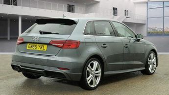 Audi A3 1.6 TDI S line Sportback S Tronic Euro 6 (s/s) 5dr