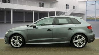 Audi A3 1.6 TDI S line Sportback S Tronic Euro 6 (s/s) 5dr