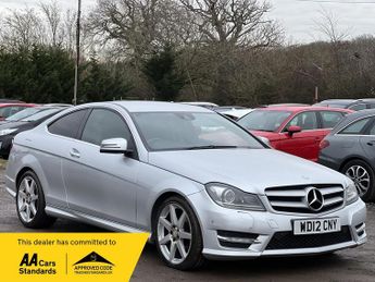 Mercedes C Class 2.1 C250 CDI BlueEfficiency AMG Sport G-Tronic+ Euro 5 (s/s) 2dr