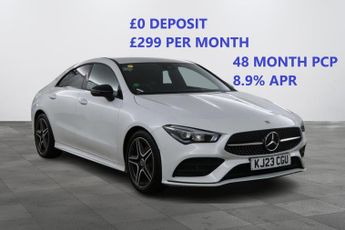 Mercedes CLA 1.3 CLA180 AMG Line (Executive) Coupe 7G-DCT Euro 6 (s/s) 4dr