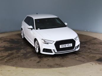 Audi A3 1.6 TDI 30 S line Sportback S Tronic Euro 6 (s/s) 5dr