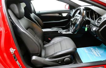 MERCEDES-BENZ C-CLASS 1.6 C180 BlueEfficiency AMG Sport Coupe 2dr Petrol G-Tronic+ Eur