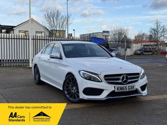 Mercedes C Class 2.0 C200 AMG Line 7G-Tronic+ Euro 6 (s/s) 4dr