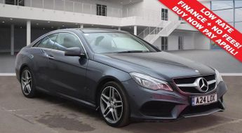 Mercedes E Class 2.1 E220d BlueTEC AMG Line (Premium) Coupe 2dr Diesel G-Tronic+ 