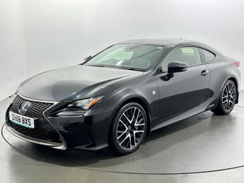 Lexus RC 2.5 300h F Sport Black Edition E-CVT Euro 6 (s/s) 2dr