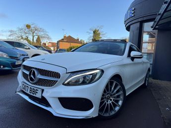 Mercedes C Class 2.0 C200 AMG Line (Premium) G-Tronic+ Euro 6 (s/s) 2dr