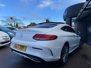 Mercedes-Benz C Class 2.0 C200 AMG Line (Premium) G-Tronic+ Euro 6 (s/s) 2dr