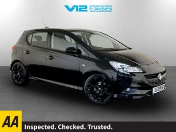 Vauxhall Corsa 1.4i ecoTEC SRi VX Line Nav Black Hatchback 5dr Petrol Manual Eu