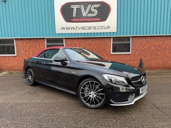 Mercedes-Benz C Class 3.0 C43 V6 AMG (Premium Plus) Cabriolet G-Tronic+ 4MATIC Euro 6 