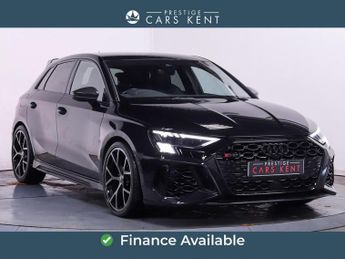 Audi RS3 2.5 TFSI Carbon Black Sportback 5dr Petrol S Tronic quattro Euro