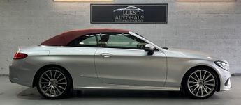 Mercedes-Benz C Class 2.0 C200 AMG Line (Premium Plus) Cabriolet G-Tronic+ Euro 6 (s/s