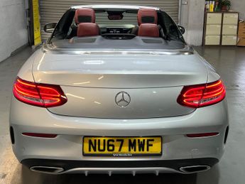 Mercedes-Benz C Class 2.0 C200 AMG Line (Premium Plus) Cabriolet G-Tronic+ Euro 6 (s/s