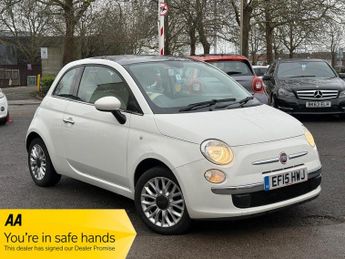 Fiat 500 1.2 Lounge Euro 6 (s/s) 3dr