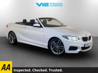 BMW 2 Series 1.5 218i M Sport Convertible 2dr Petrol Auto Euro 6 (s/s) (136 p