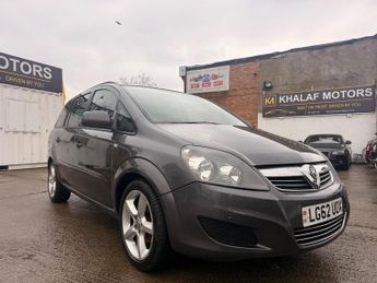 Vauxhall Zafira 1.6 16V Exclusiv Euro 5 5dr