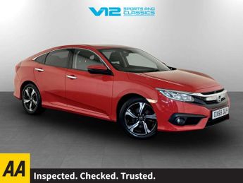 Honda Civic 1.6 i-DTEC SR Saloon 4dr Diesel Manual Euro 6 (s/s) (120 ps)