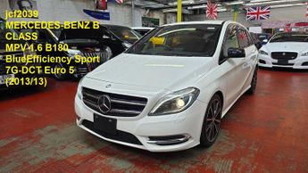 Mercedes B Class 1.6 B180 BlueEfficiency Sport MPV 5dr Petrol 7G-DCT Euro 5 (s/s)