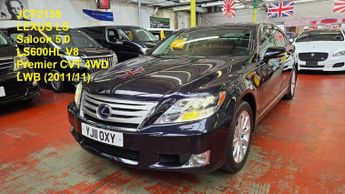 Lexus LS 5.0 LS600HL V8 Premier CVT 4WD LWB