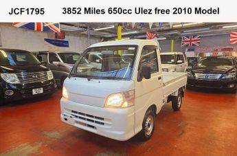 Daihatsu Hijet 650CC DROPSIDE VAN ULEZ FREE 3852 MILES