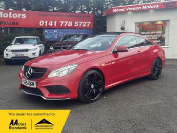 Mercedes E Class 2.1 E220d BlueTEC AMG Line G-Tronic+ Euro 6 (s/s) 2dr
