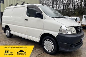 Toyota Hiace 2.5 280 D-4D Panel Van 4dr Diesel Manual RWD L1 H1 (221 g/km, 11