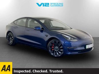 Tesla Model 3 (Dual Motor) Performance Saloon 4dr Electric Auto 4WDE (Performa