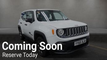 Jeep Renegade 1.6 E-TorQ Sport SUV 5dr Petrol Manual Euro 6 (s/s) (110 ps)