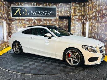 Mercedes C Class 2.1 C220d AMG Line (Premium) G-Tronic+ Euro 6 (s/s) 2dr