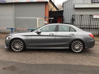 Mercedes-Benz C Class 2.0 C200 AMG Line (Premium) G-Tronic+ Euro 6 (s/s) 4dr