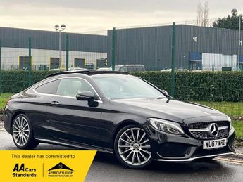 Mercedes C Class 2.1 C220d AMG Line (Premium) G-Tronic+ Euro 6 (s/s) 2dr