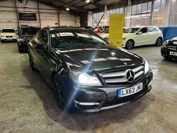 Mercedes-Benz C Class 2.1 C220 CDI AMG Sport Plus G-Tronic+ Euro 5 (s/s) 2dr