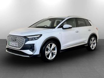 Audi Q4 e-tron 40 S line SUV 5dr Electric Auto 82kWh (204 ps)