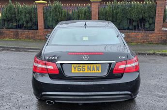Mercedes-Benz E Class 2.1 E220 CDI BlueEfficiency Sport Coupe 2dr Diesel G-Tronic+ Eur
