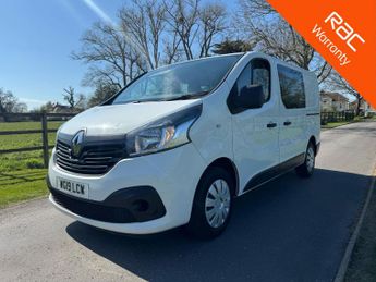 Renault Trafic 1.6 dCi ENERGY 27 Business+ Crew Van SWB Euro 6 (s/s) 6dr