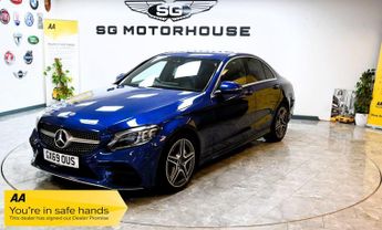 Mercedes C Class 1.5 C200 MHEV EQ Boost AMG Line Saloon 4dr Petrol G-Tronic+ Euro