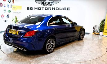 MERCEDES-BENZ C-CLASS 1.5 C200 MHEV EQ Boost AMG Line Saloon 4dr Petrol G-Tronic+ Euro