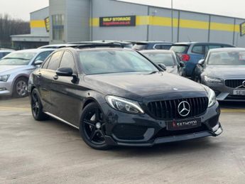 Mercedes-Benz C Class 2.1 C220d AMG Line (Premium) G-Tronic+ Euro 6 (s/s) 4dr
