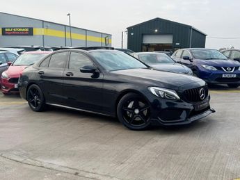 Mercedes-Benz C Class 2.1 C220d AMG Line (Premium) G-Tronic+ Euro 6 (s/s) 4dr